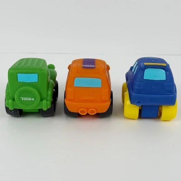 Tonka Chuck and Friends Hasbro Mini Chunky Cars Trucks Vehicles Lot Of 3 - Picture 4 of 5